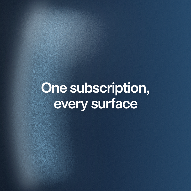 one subscription